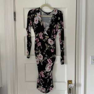 Yumi Kim floral Jersey Wrap Dress, size S